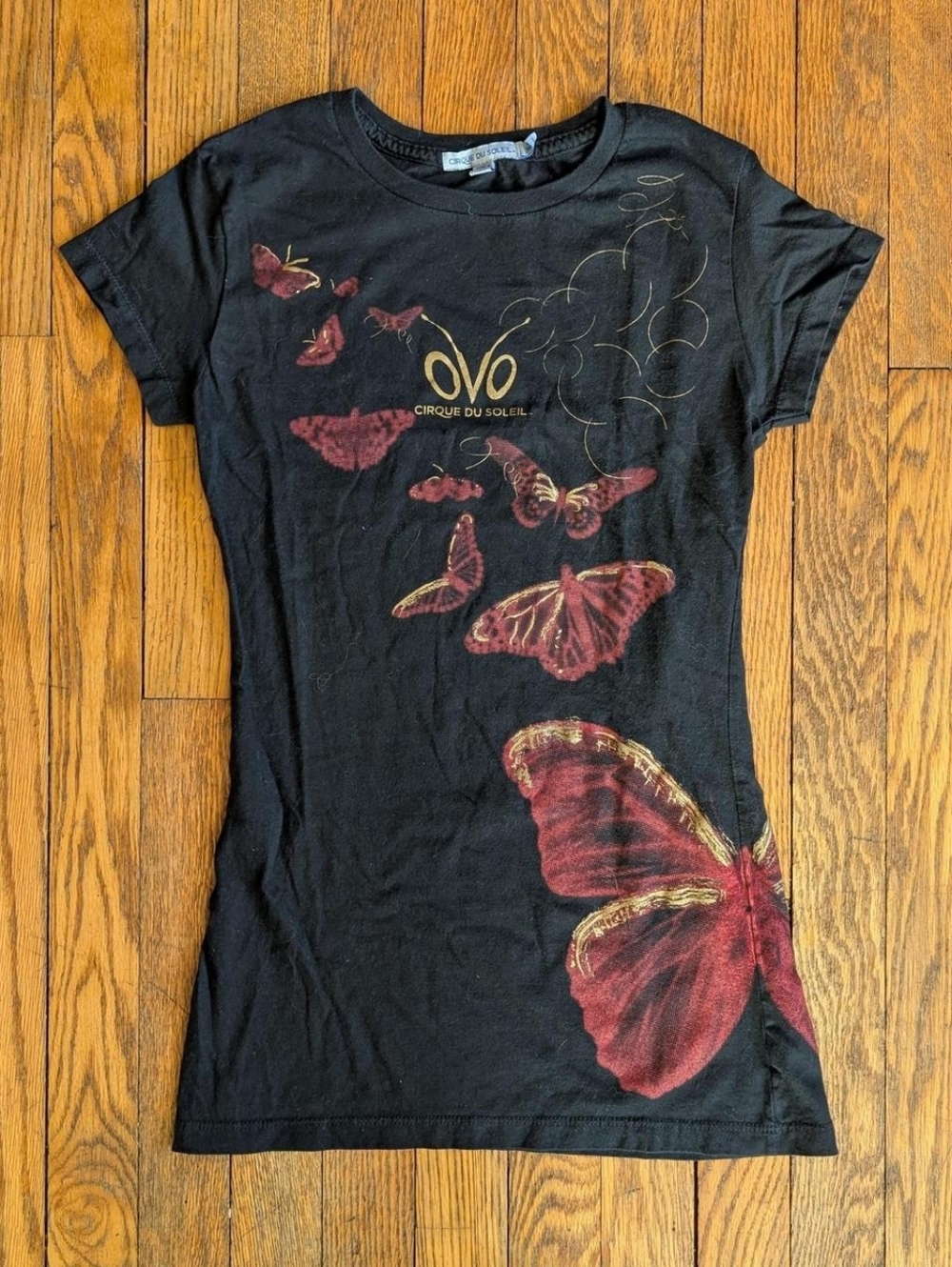 Vintage Cirque Du Soleil Butterfly Graphic T-shirt